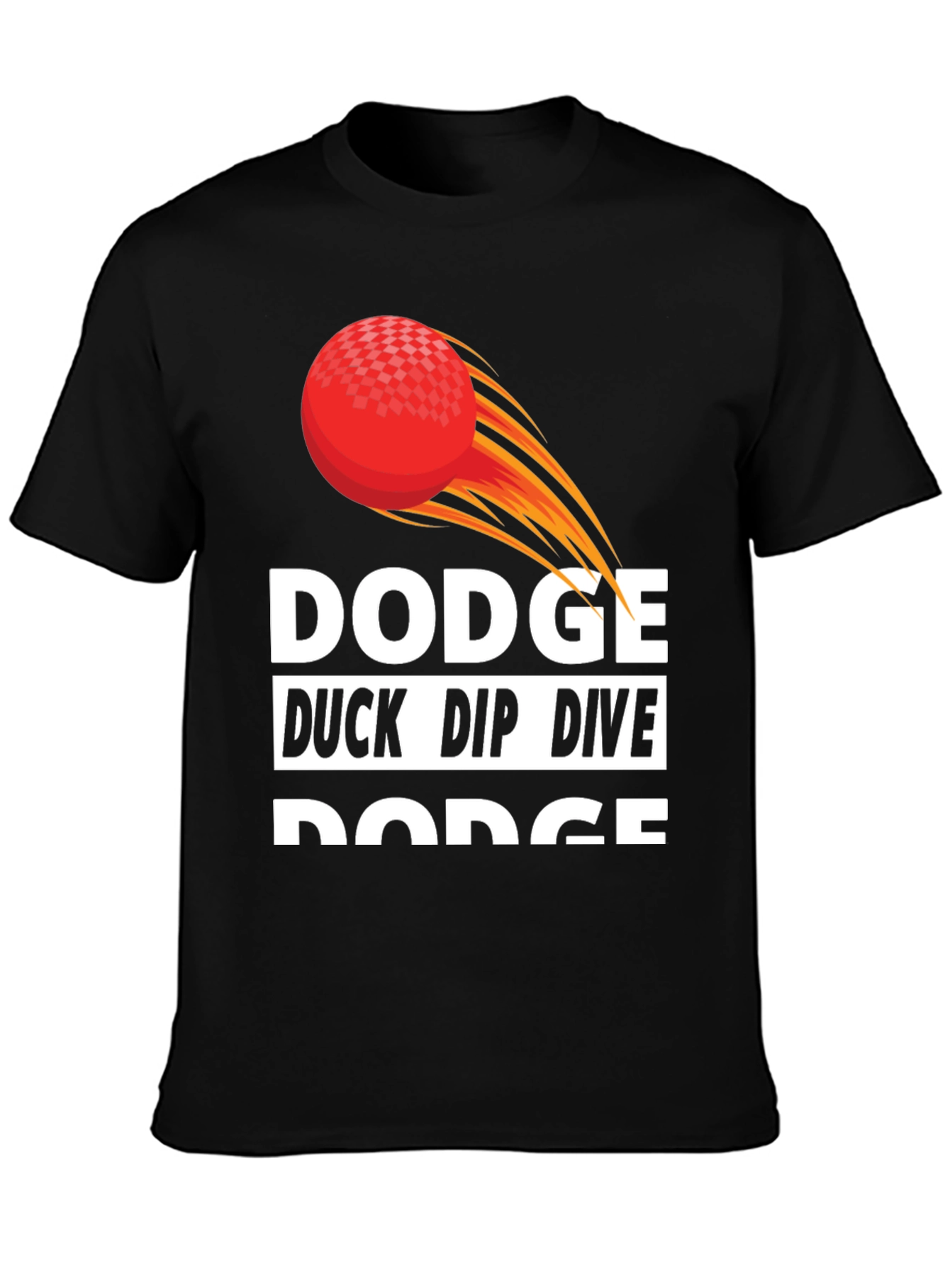 Camiseta Dodgeball: Esquiva Agáchate Zambúllete y ¡Esquiva!
