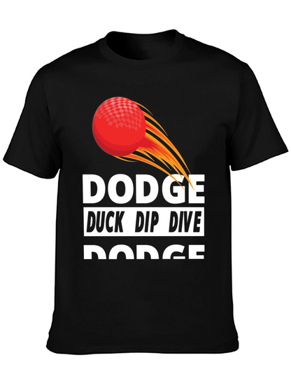 Camiseta Dodgeball: Esquiva Agáchate Zambúllete y ¡Esquiva!