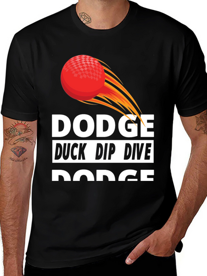 Camiseta Dodgeball: Esquiva Agáchate Zambúllete y ¡Esquiva!