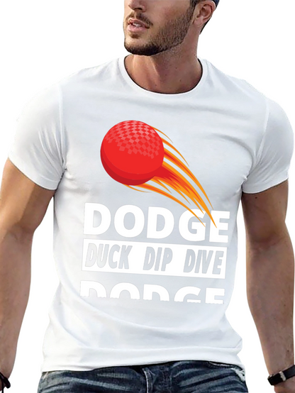 Camiseta Dodgeball: Esquiva Agáchate Zambúllete y ¡Esquiva!