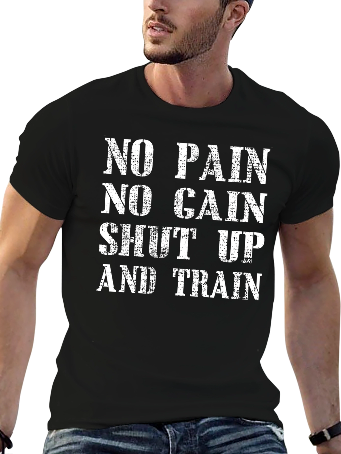 Camiseta Sin Dolor No Hay Ganancia para Entrenar