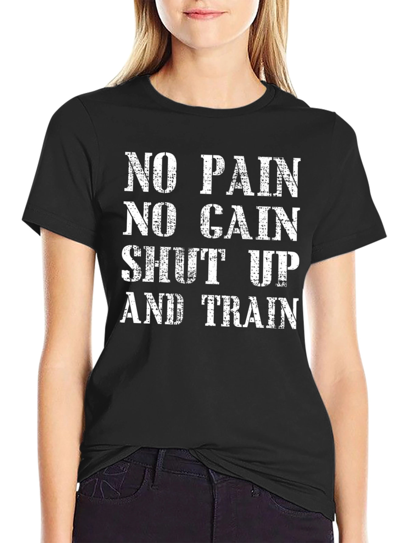 Camiseta Sin Dolor No Hay Ganancia para Entrenar
