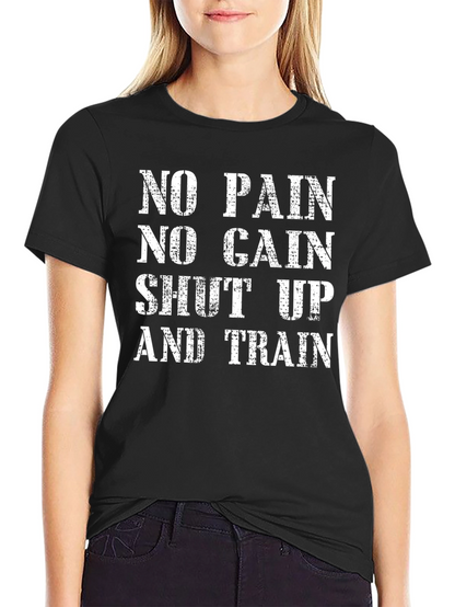 Camiseta Sin Dolor No Hay Ganancia para Entrenar