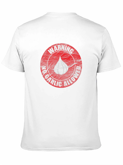 Camiseta Negra - Advertencia: No Ajo