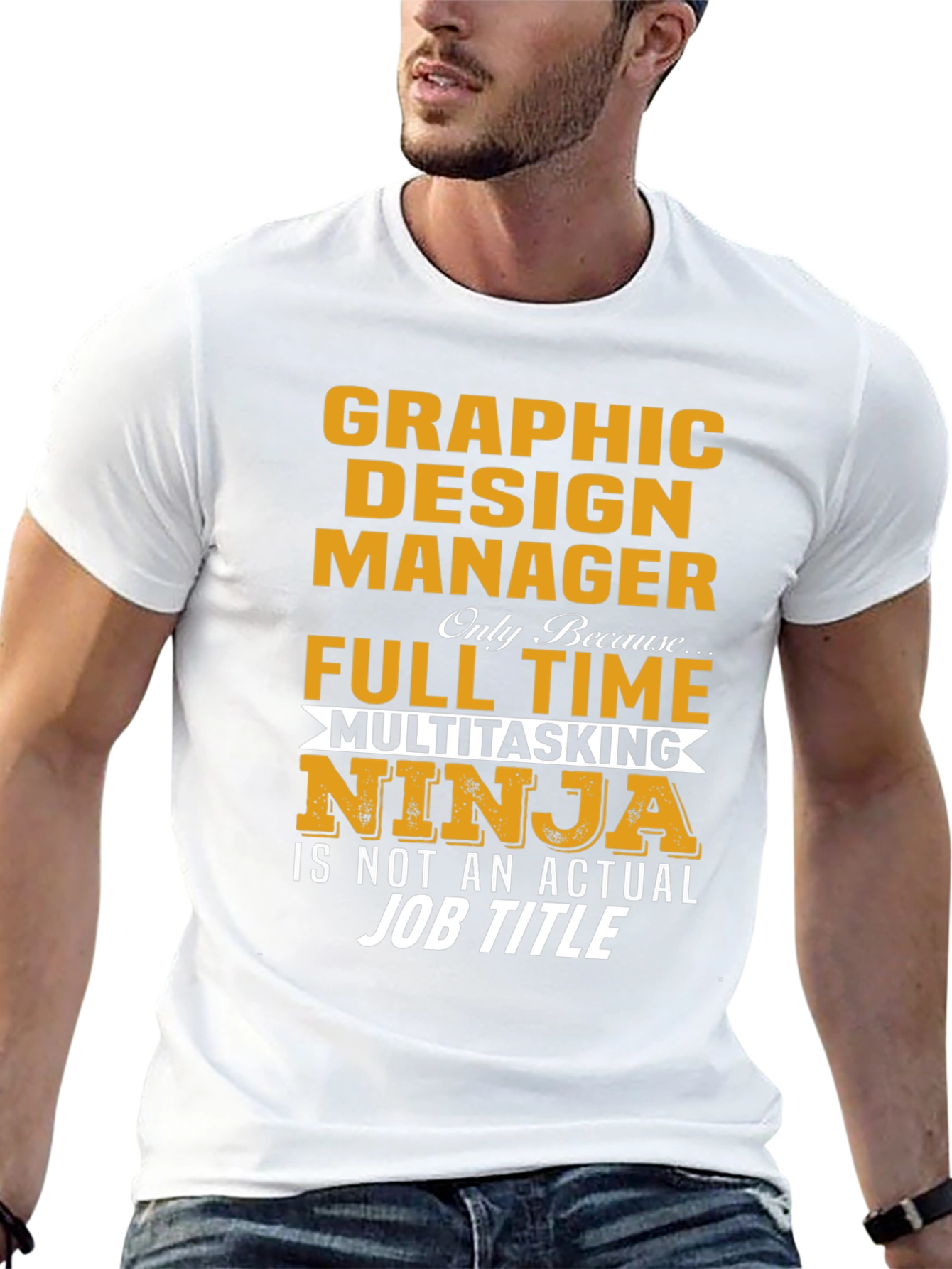 Camiseta Graphic Design Manager Ninja