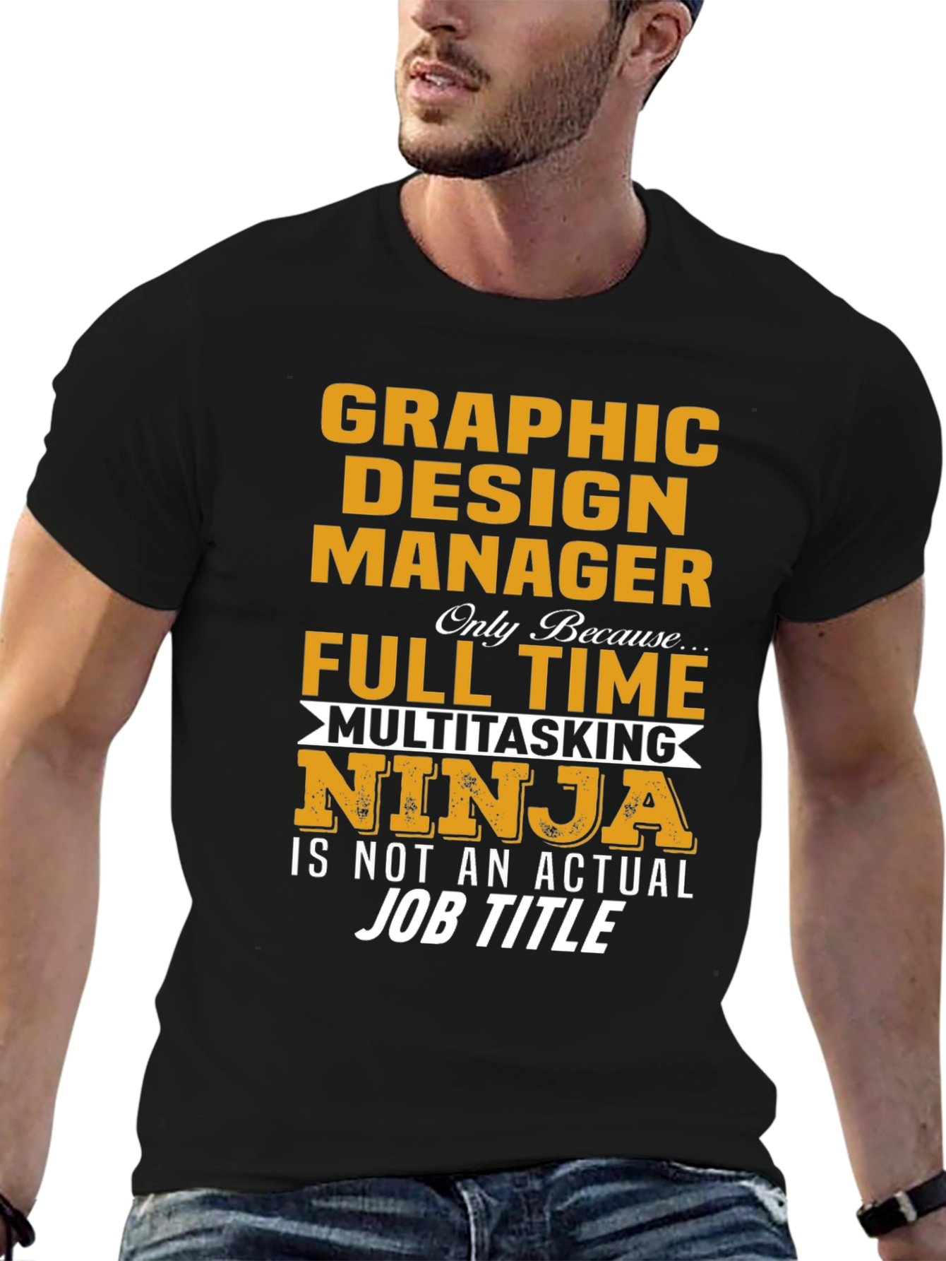 Camiseta Graphic Design Manager Ninja