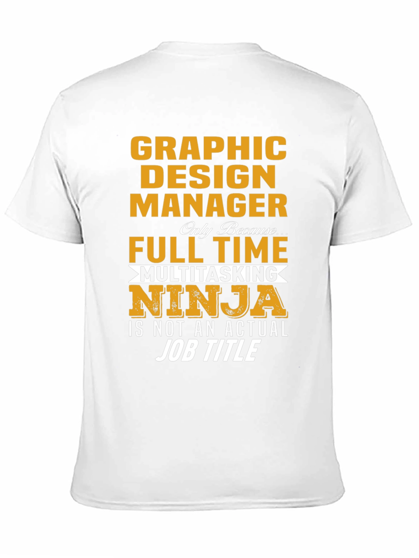 Camiseta Graphic Design Manager Ninja