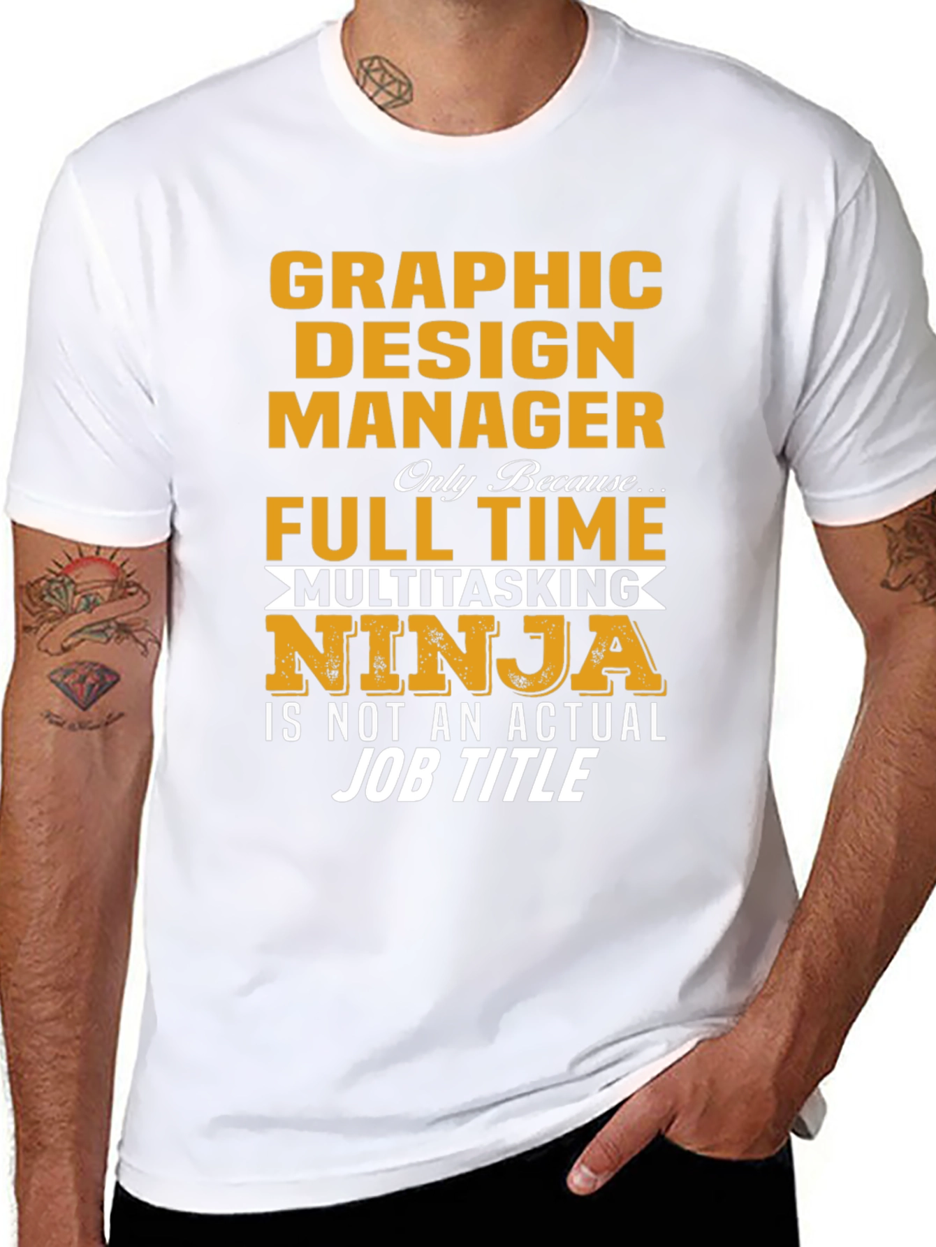 Camiseta Graphic Design Manager Ninja