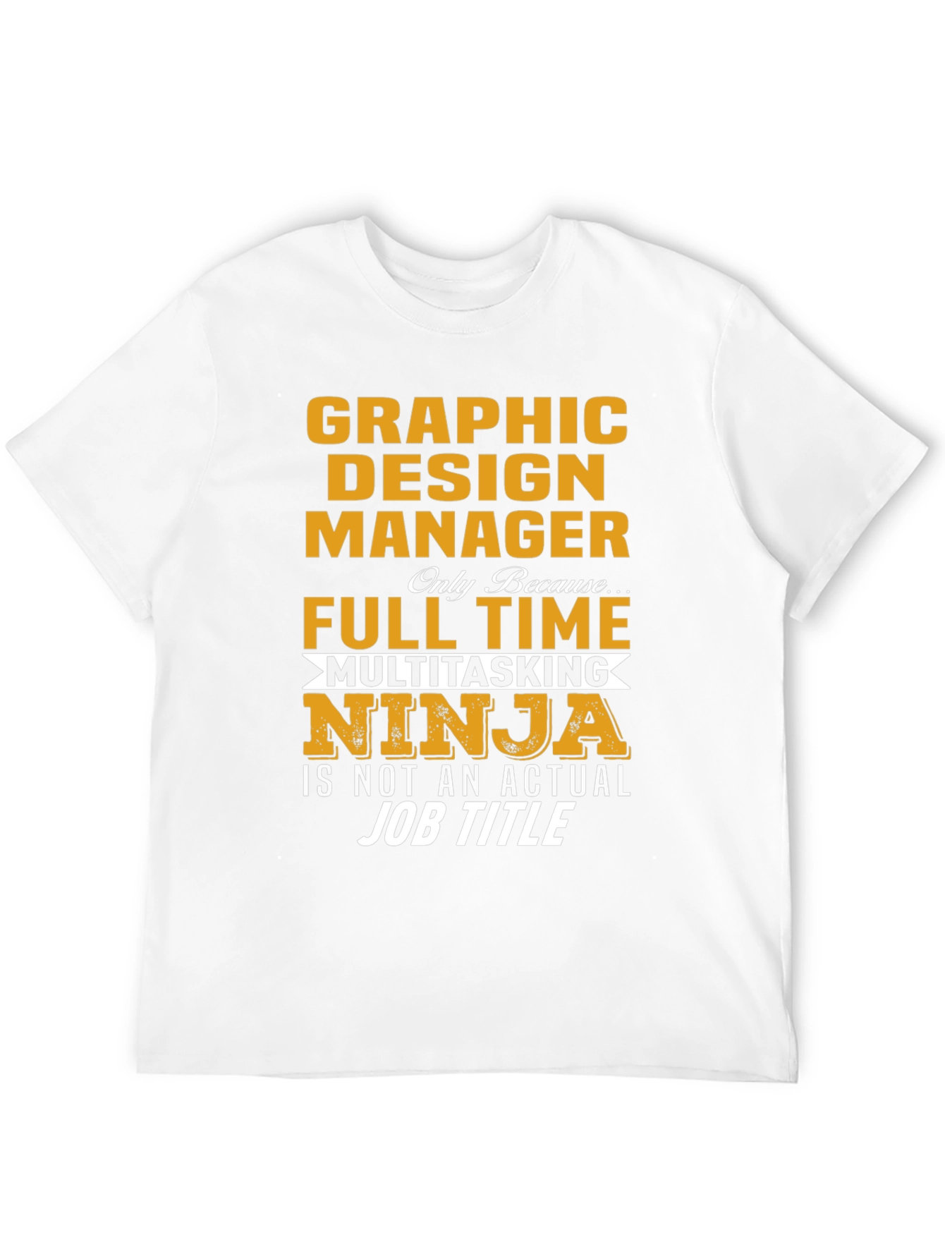 Camiseta Graphic Design Manager Ninja