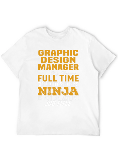 Camiseta Graphic Design Manager Ninja