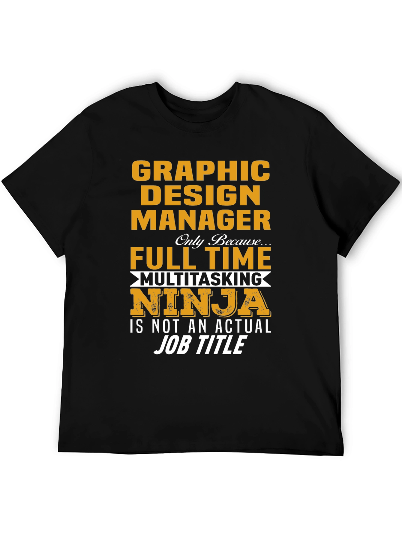 Camiseta Graphic Design Manager Ninja