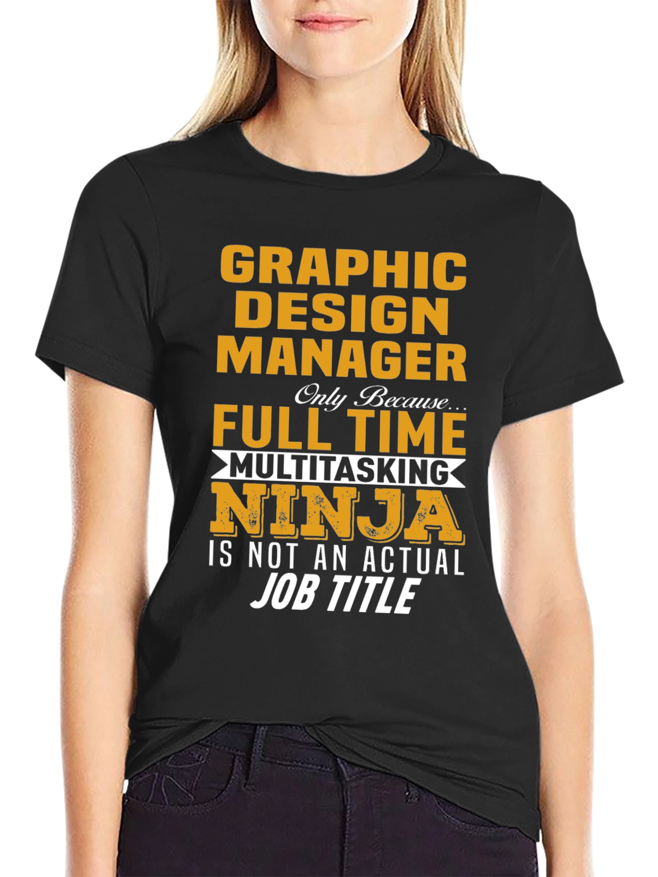 Camiseta Graphic Design Manager Ninja