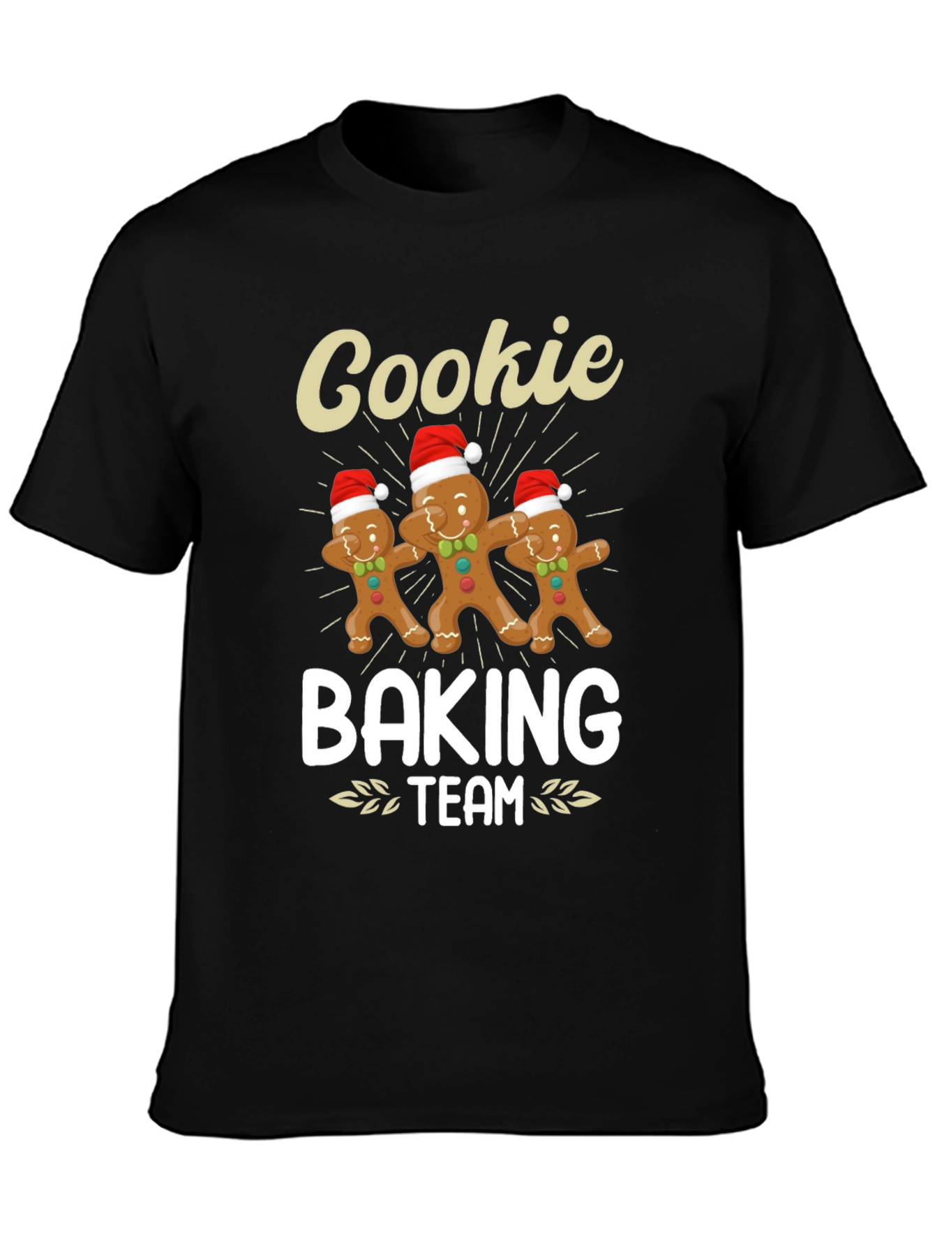 Camiseta de Navidad: Equipo de Galletas