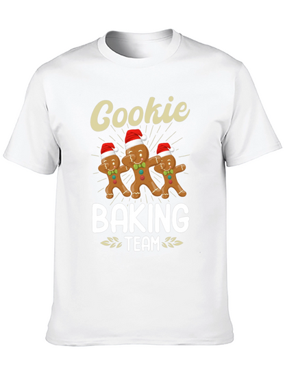 Camiseta de Navidad: Equipo de Galletas