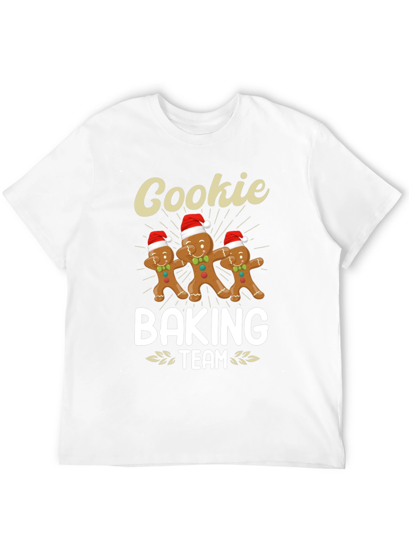 Camiseta de Navidad: Equipo de Galletas