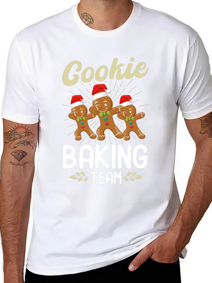 Camiseta de Navidad: Equipo de Galletas