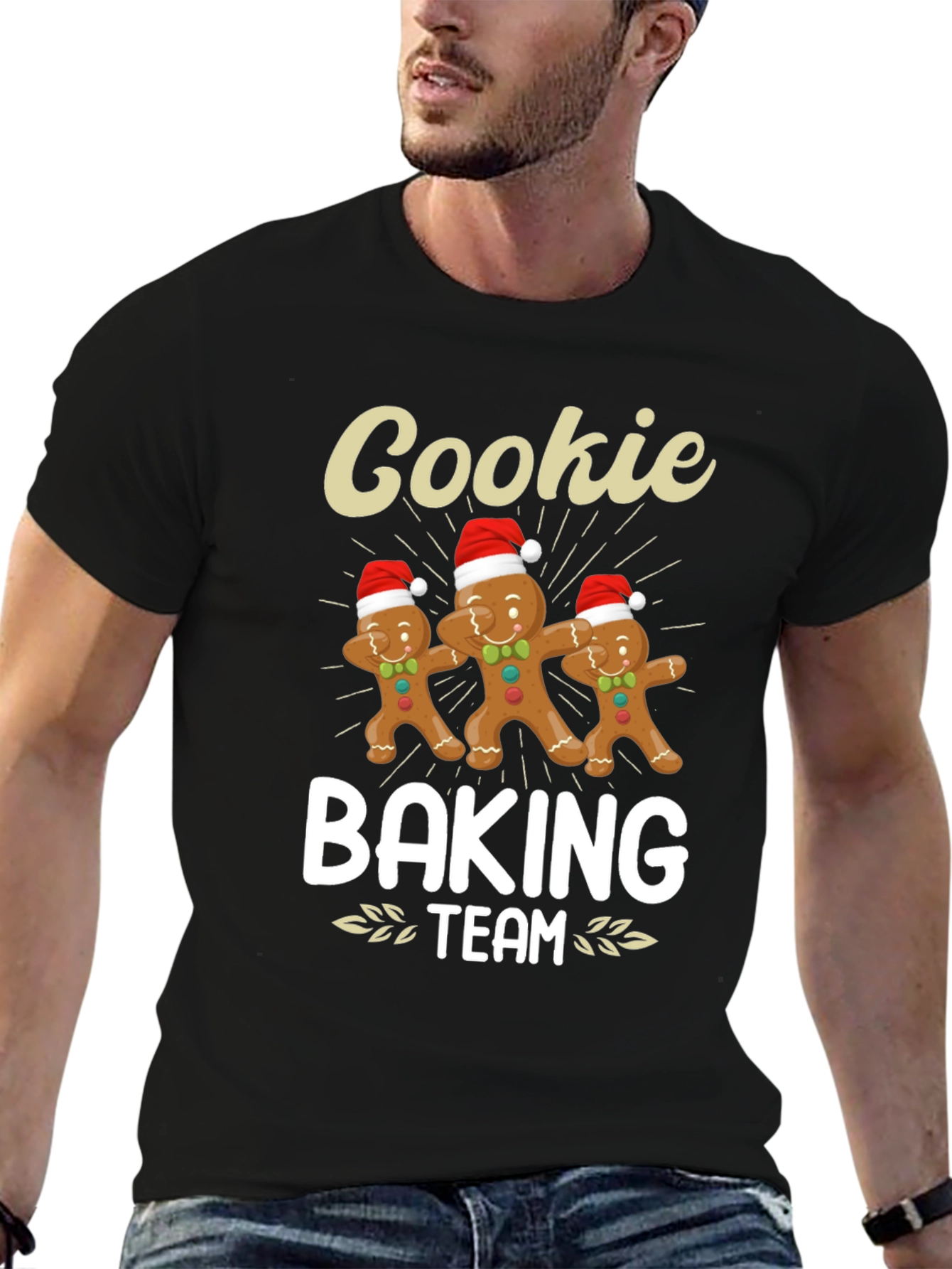 Camiseta de Navidad: Equipo de Galletas