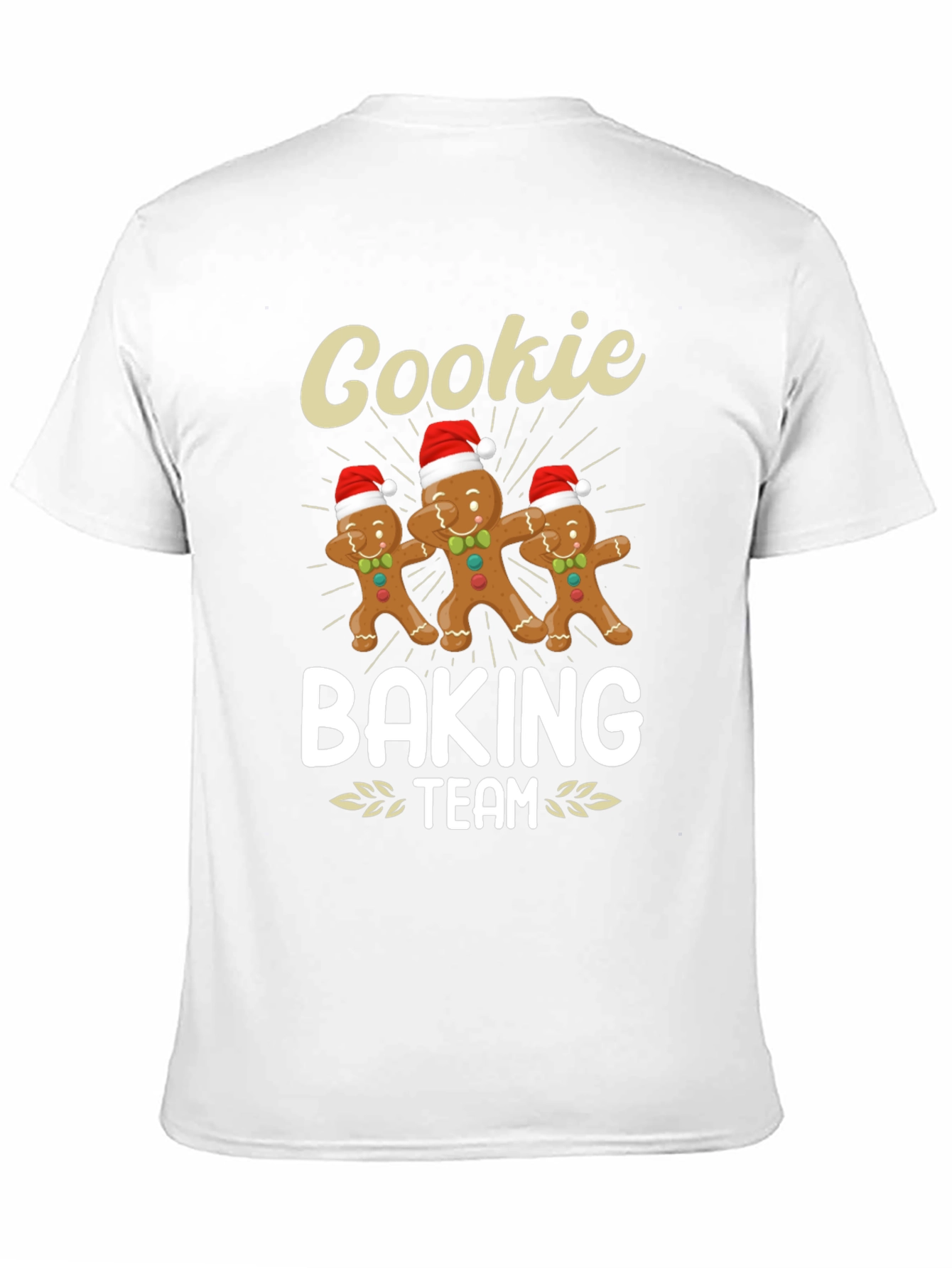 Camiseta de Navidad: Equipo de Galletas