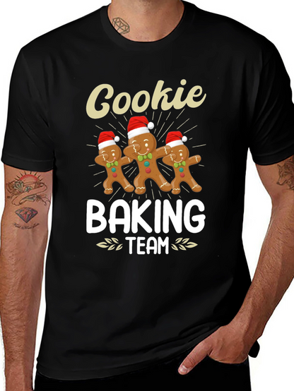 Camiseta de Navidad: Equipo de Galletas