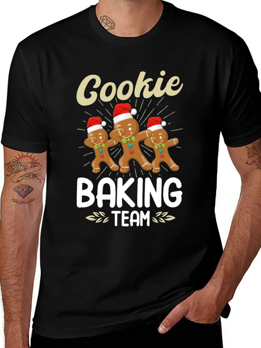 Camiseta de Navidad: Equipo de Galletas