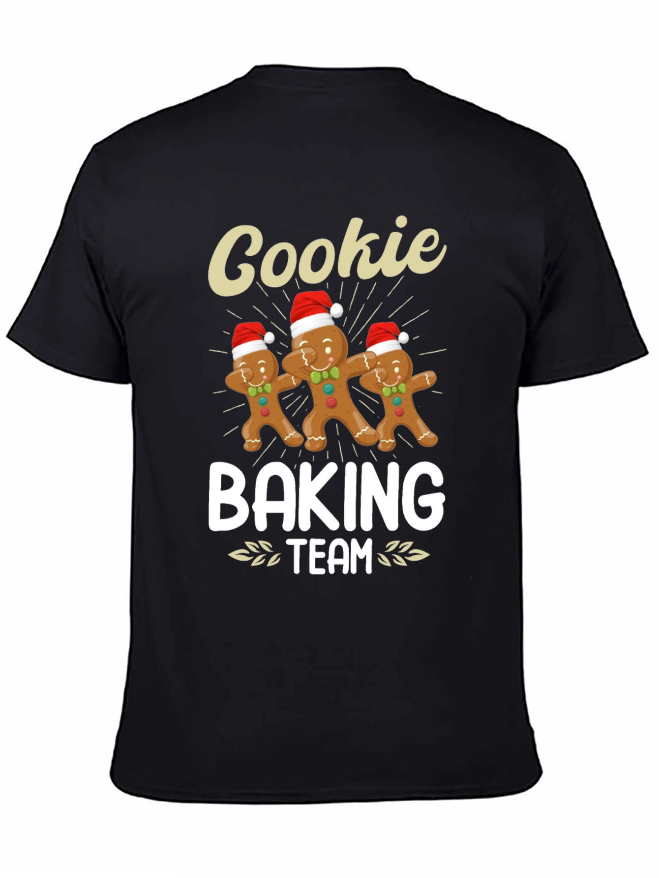 Camiseta de Navidad: Equipo de Galletas