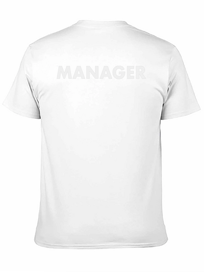 Camiseta Manager Casual Negra