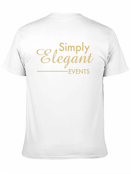 Camiseta Negra Elegante para Eventos