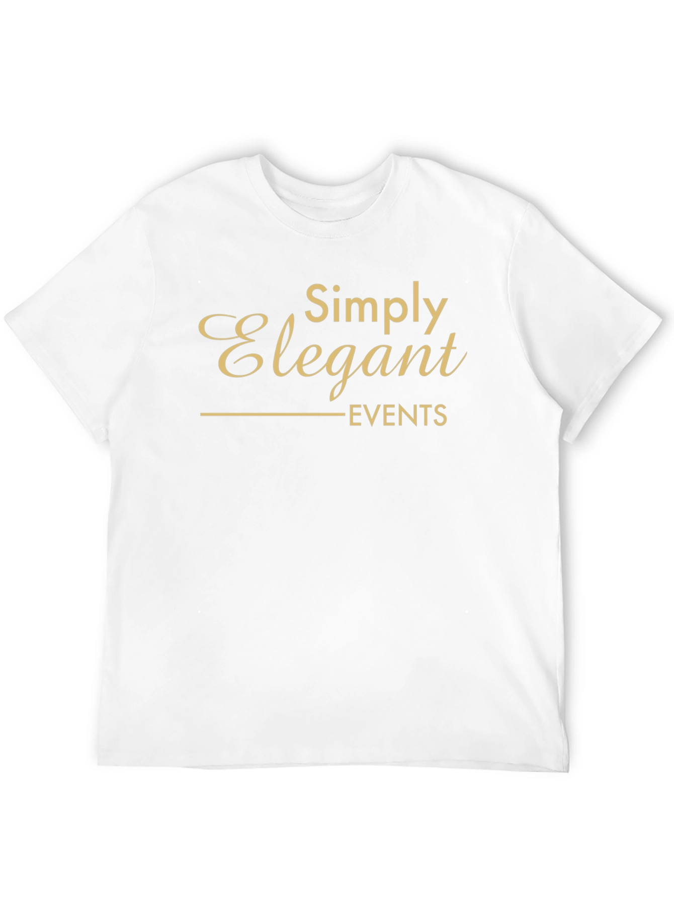 Camiseta Negra Elegante para Eventos