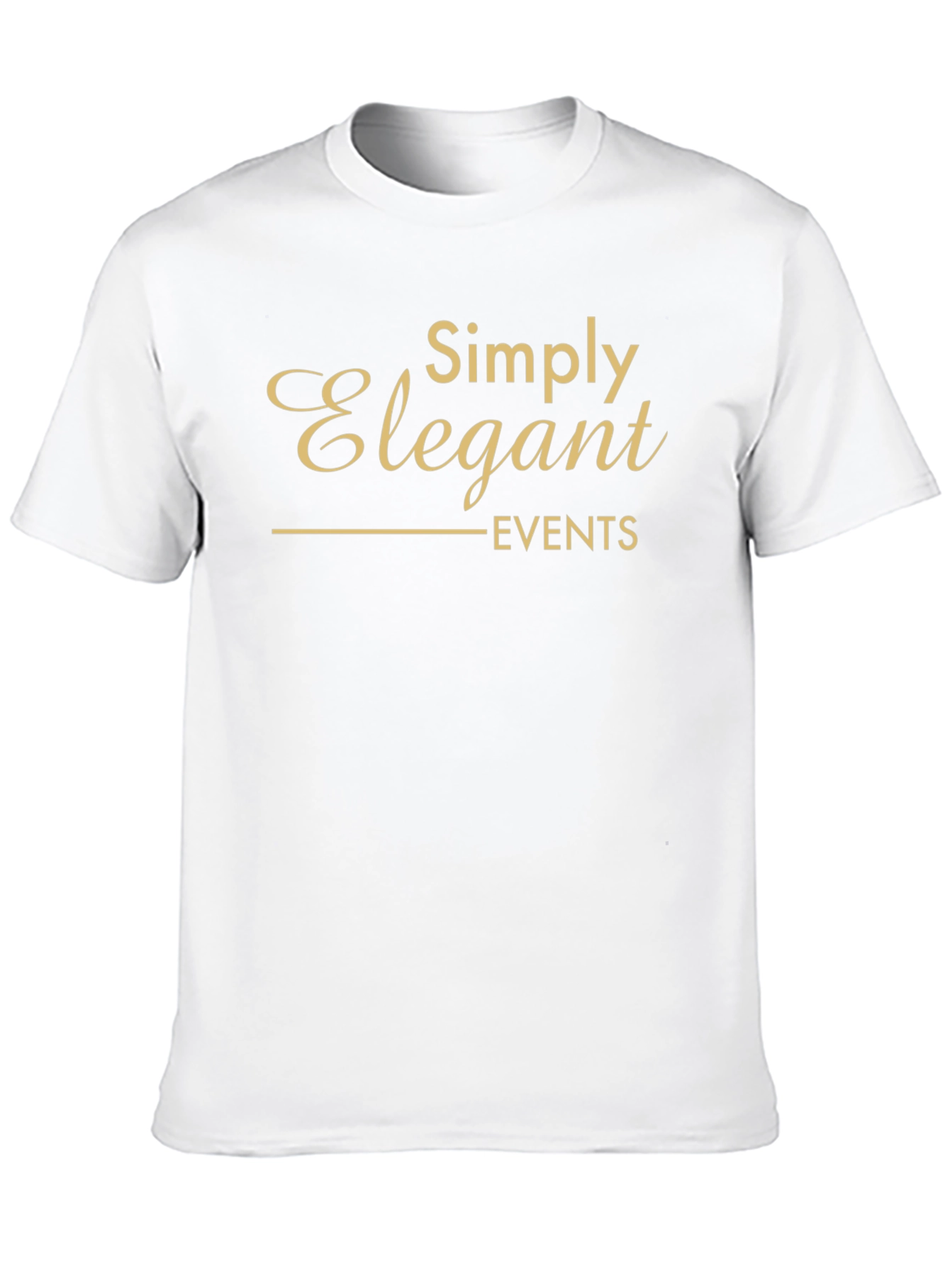 Camiseta Negra Elegante para Eventos