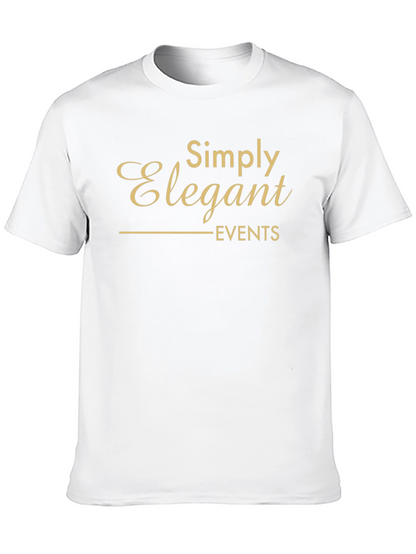 Camiseta Negra Elegante para Eventos