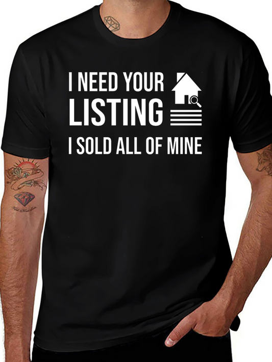 Camiseta Necesito tu Listado