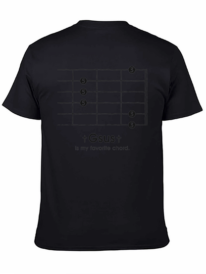 Camiseta Negra Casual para Hombre