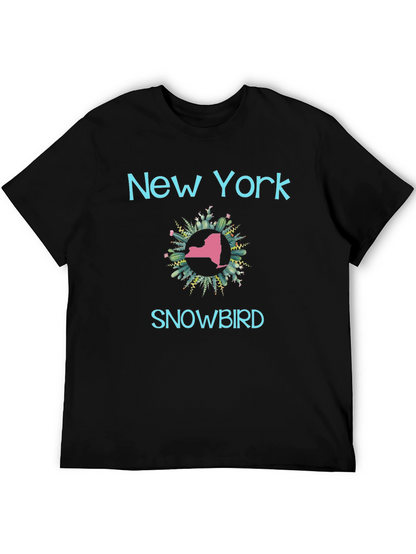 Camiseta Negra New York Snowbird Cactus