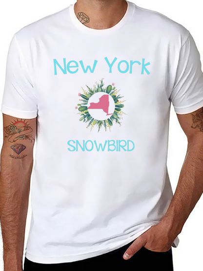 Camiseta Negra New York Snowbird Cactus