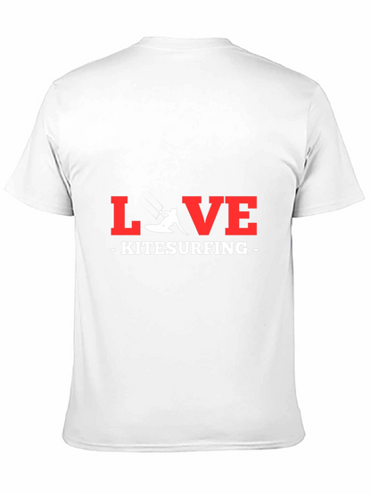 Camiseta Negra LOVE Kitesurfing