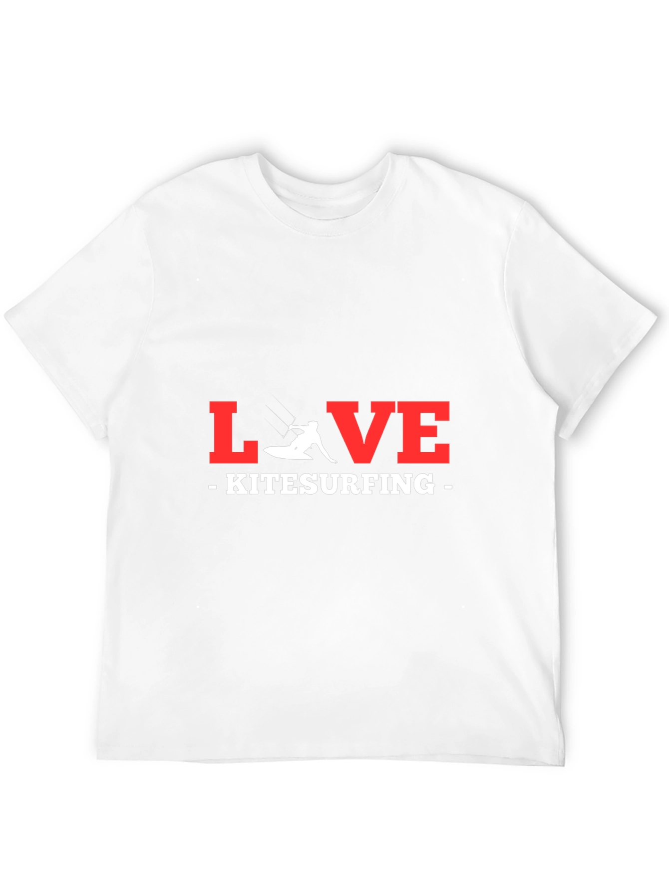 Camiseta Negra LOVE Kitesurfing