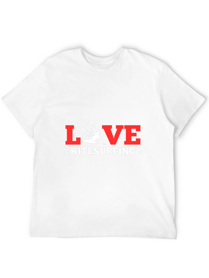 Camiseta Negra LOVE Kitesurfing