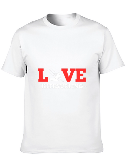 Camiseta Negra LOVE Kitesurfing