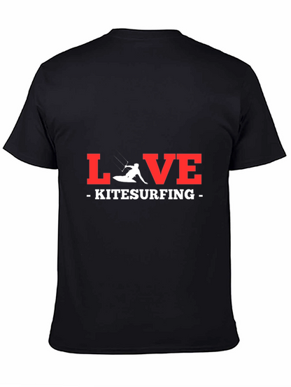 Camiseta Negra LOVE Kitesurfing