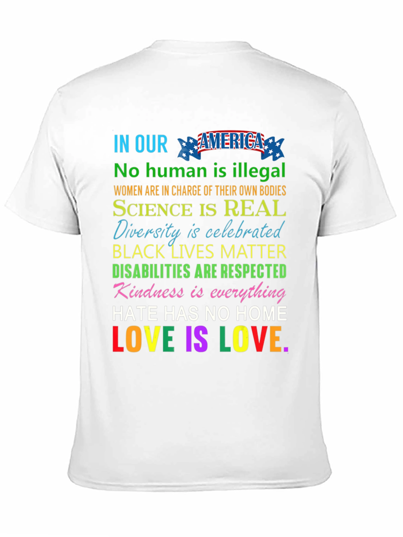 Camiseta América Inclusiva