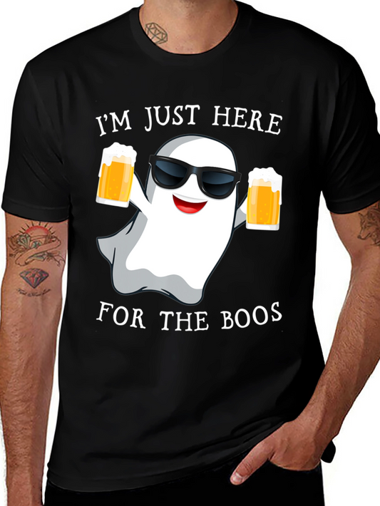 Camiseta Fantasma Cervecero Halloween - Solo por las Boos
