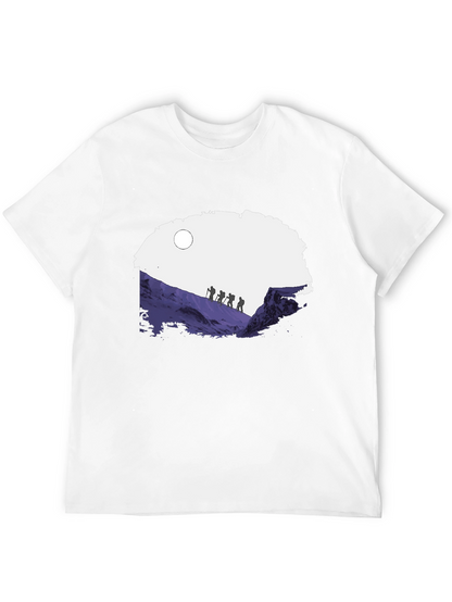 Camiseta Hombre Diseño Montañismo Aventura