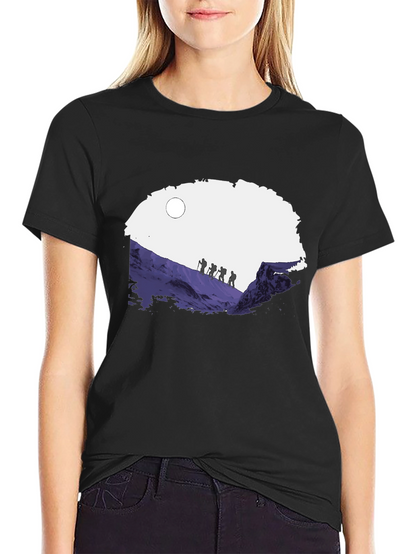 Camiseta Hombre Diseño Montañismo Aventura