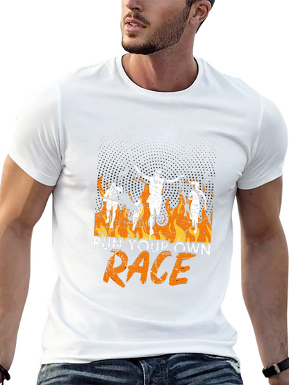Camiseta Negra Corre Tu Propia Carrera