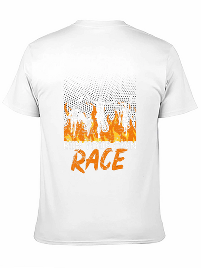Camiseta Negra Corre Tu Propia Carrera