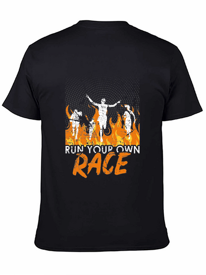 Camiseta Negra Corre Tu Propia Carrera