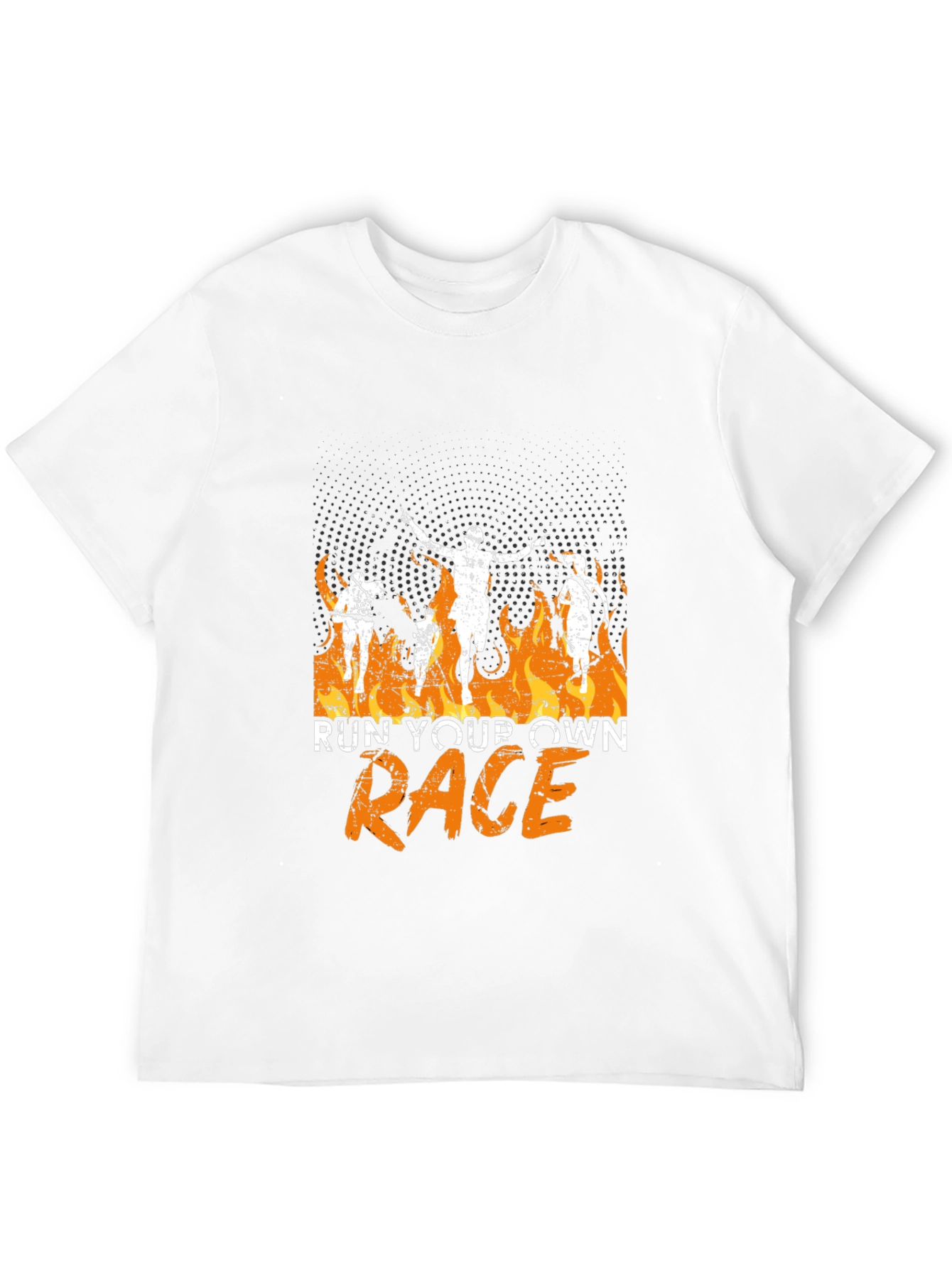 Camiseta Negra Corre Tu Propia Carrera