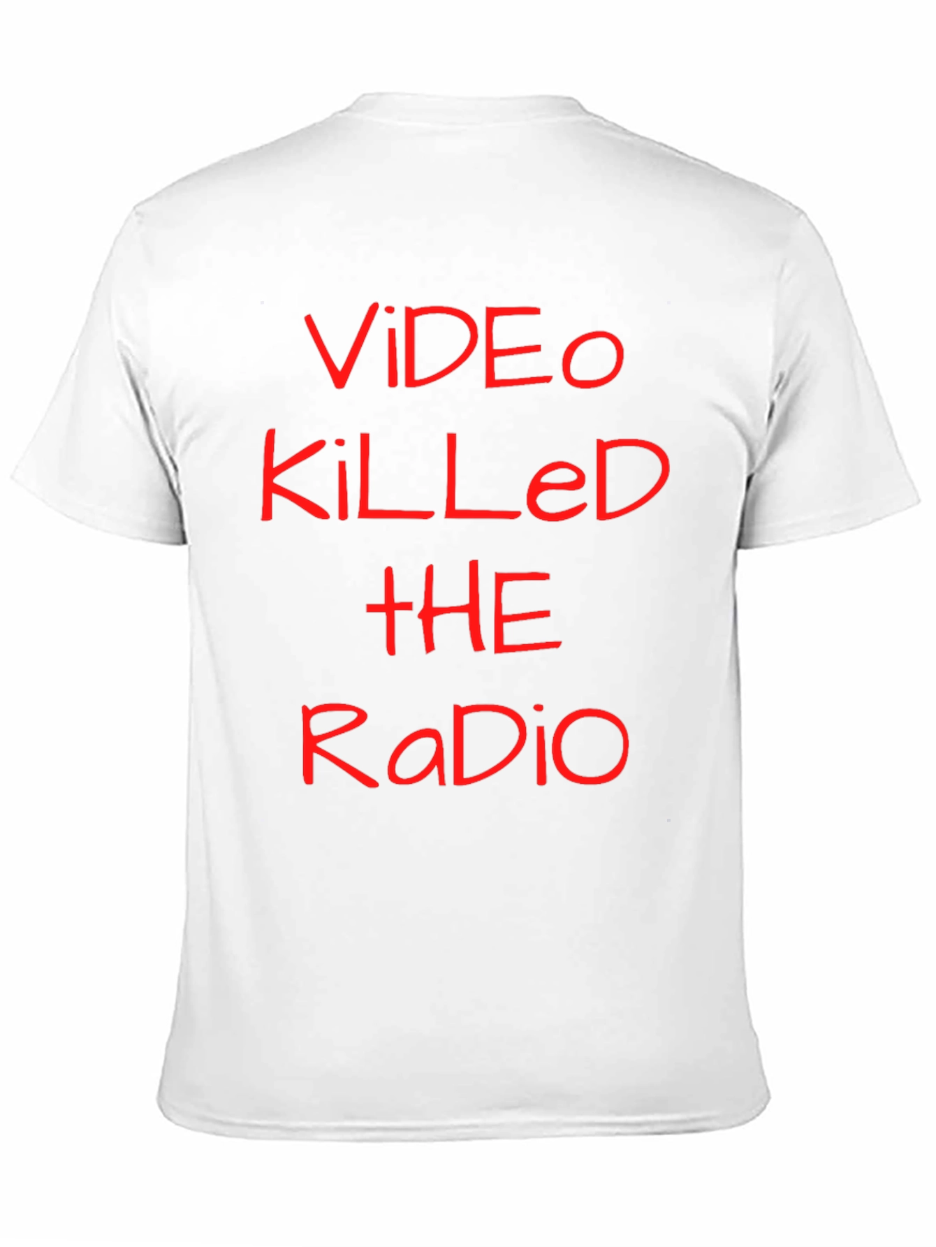 Camiseta Negra Video Killed the Radio