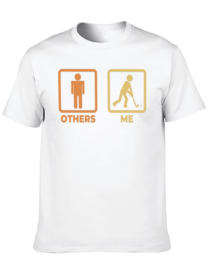 Camiseta Hombre Otros Yo Hockey Divertida