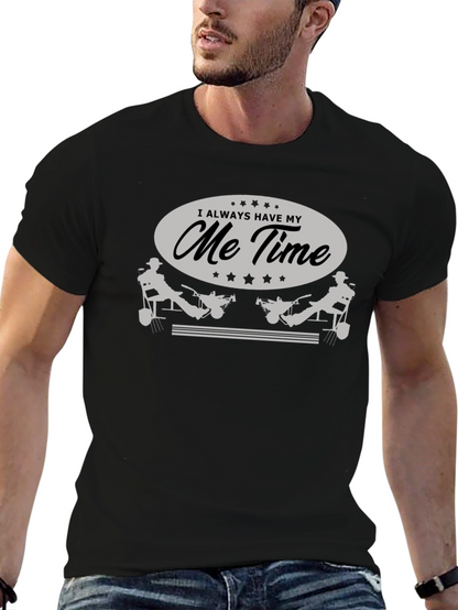 Camiseta Negra Me Time